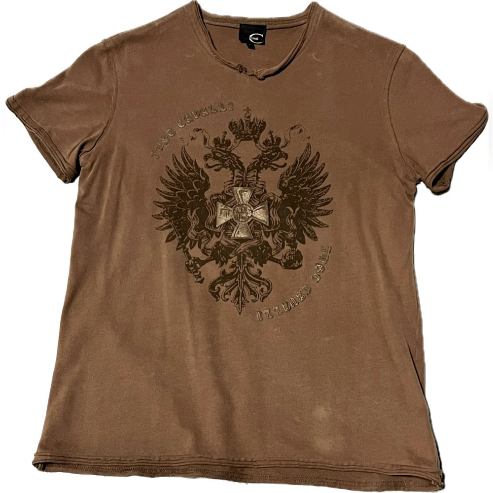 Roberto Cavalli Large Shirt 20.5” Pit to Pit